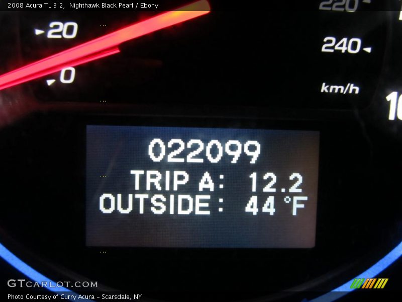 Nighthawk Black Pearl / Ebony 2008 Acura TL 3.2