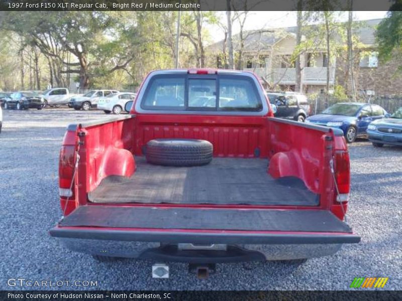 Bright Red / Medium Graphite 1997 Ford F150 XLT Regular Cab