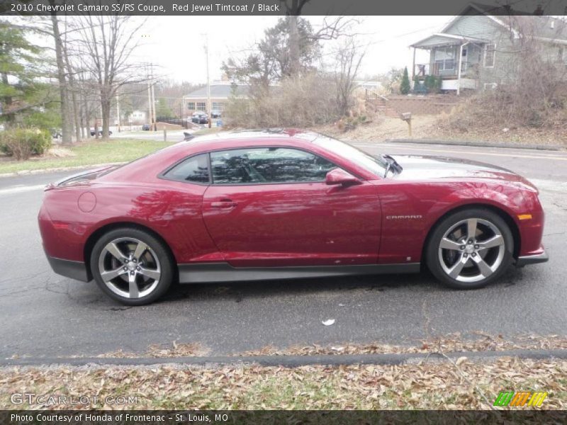 Red Jewel Tintcoat / Black 2010 Chevrolet Camaro SS/RS Coupe