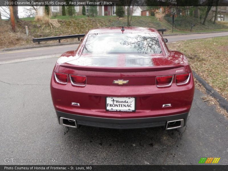Red Jewel Tintcoat / Black 2010 Chevrolet Camaro SS/RS Coupe