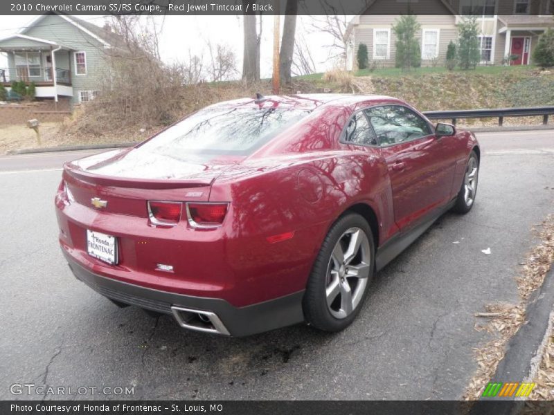 Red Jewel Tintcoat / Black 2010 Chevrolet Camaro SS/RS Coupe
