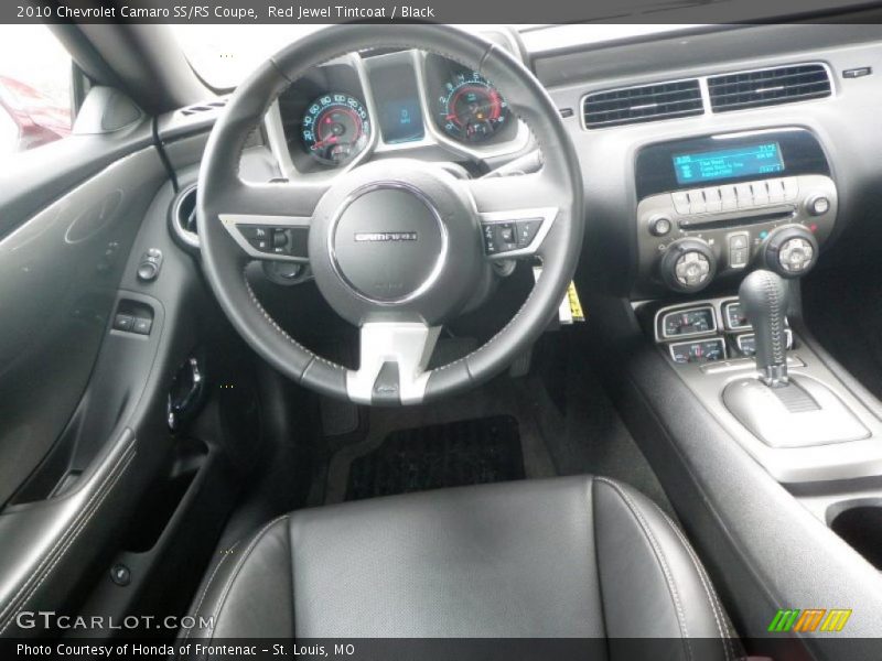 Red Jewel Tintcoat / Black 2010 Chevrolet Camaro SS/RS Coupe
