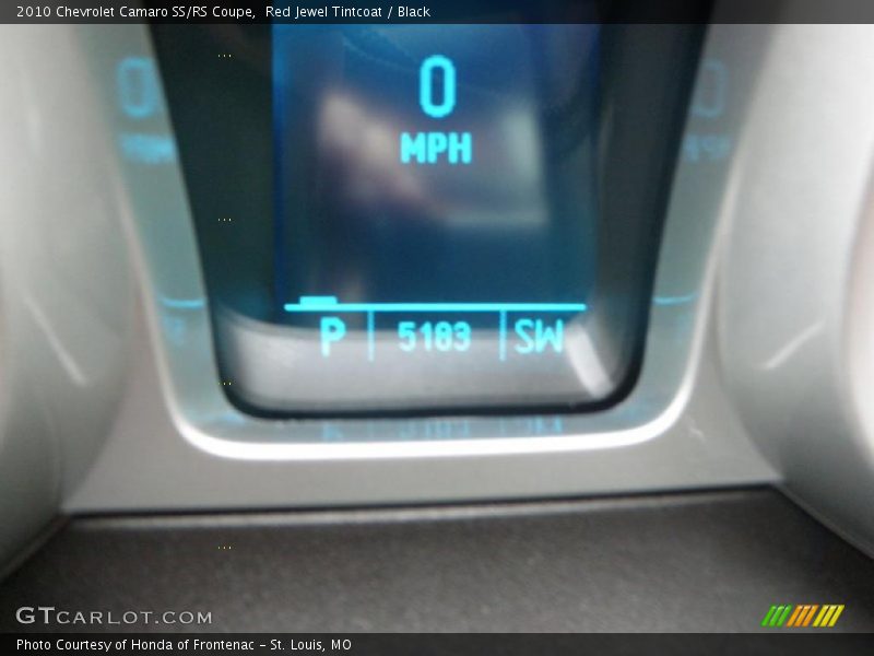 Red Jewel Tintcoat / Black 2010 Chevrolet Camaro SS/RS Coupe