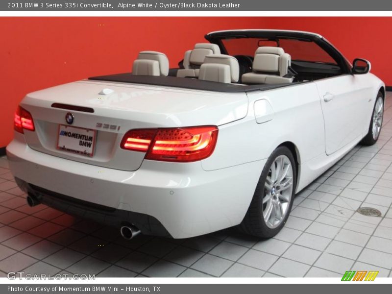 Alpine White / Oyster/Black Dakota Leather 2011 BMW 3 Series 335i Convertible