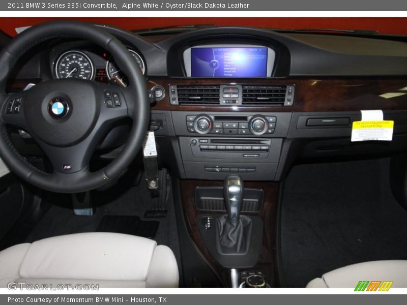 Alpine White / Oyster/Black Dakota Leather 2011 BMW 3 Series 335i Convertible
