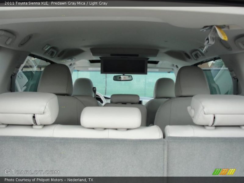 Predawn Gray Mica / Light Gray 2011 Toyota Sienna XLE