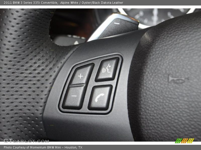 Controls of 2011 3 Series 335i Convertible