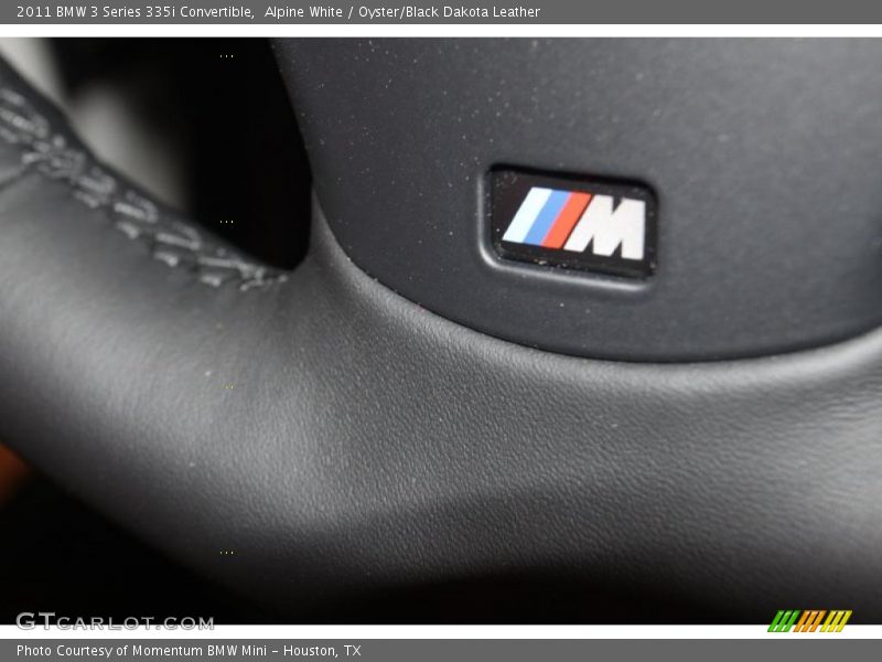 Alpine White / Oyster/Black Dakota Leather 2011 BMW 3 Series 335i Convertible