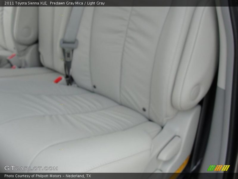 Predawn Gray Mica / Light Gray 2011 Toyota Sienna XLE
