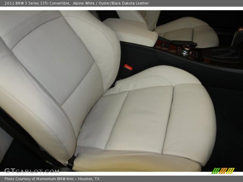  2011 3 Series 335i Convertible Oyster/Black Dakota Leather Interior
