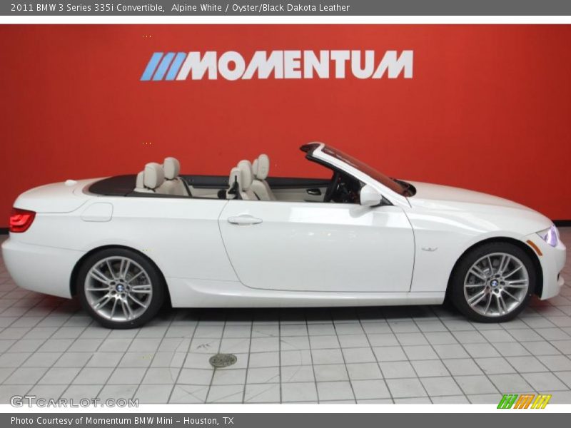 Alpine White / Oyster/Black Dakota Leather 2011 BMW 3 Series 335i Convertible