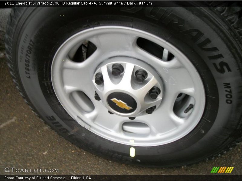  2011 Silverado 2500HD Regular Cab 4x4 Wheel