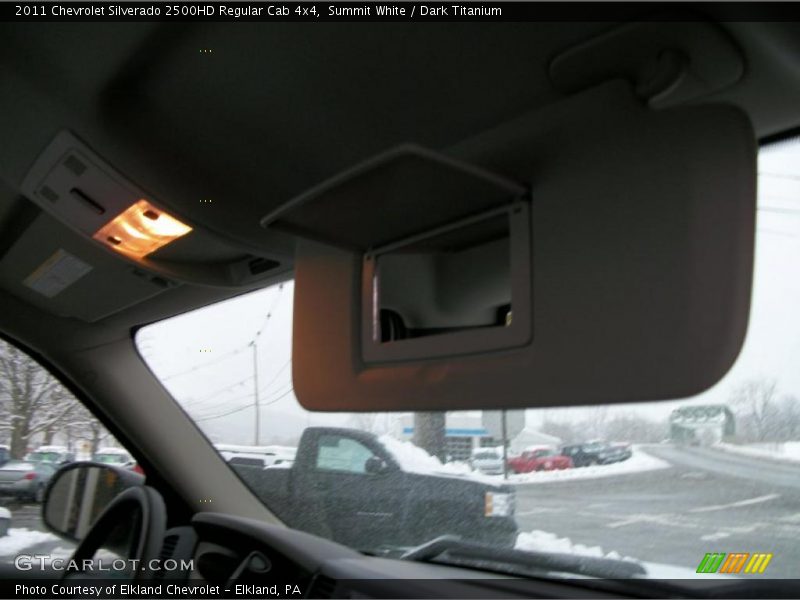 Summit White / Dark Titanium 2011 Chevrolet Silverado 2500HD Regular Cab 4x4