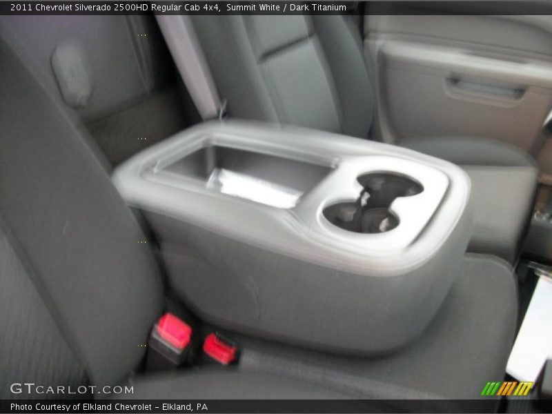 Summit White / Dark Titanium 2011 Chevrolet Silverado 2500HD Regular Cab 4x4