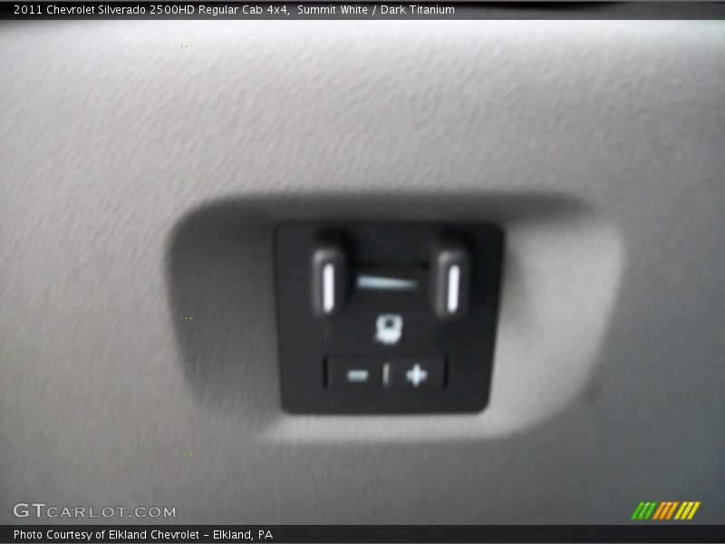 Summit White / Dark Titanium 2011 Chevrolet Silverado 2500HD Regular Cab 4x4