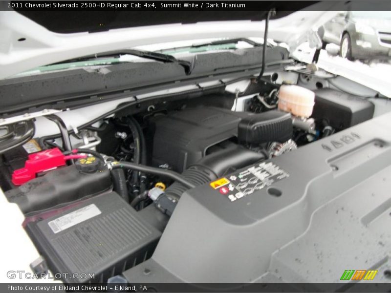  2011 Silverado 2500HD Regular Cab 4x4 Engine - 6.0 Liter OHV 16-Valve VVT Vortec V8