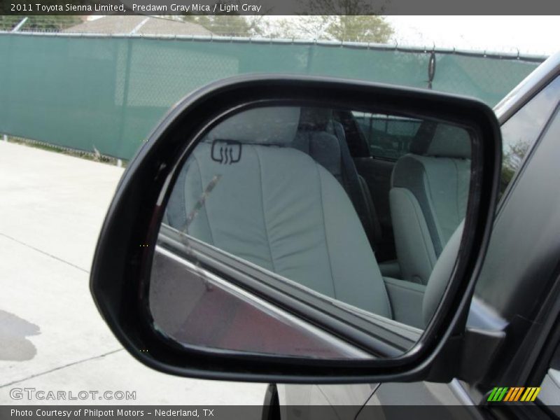 Predawn Gray Mica / Light Gray 2011 Toyota Sienna Limited