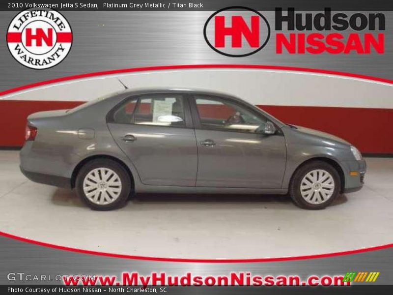 Platinum Grey Metallic / Titan Black 2010 Volkswagen Jetta S Sedan