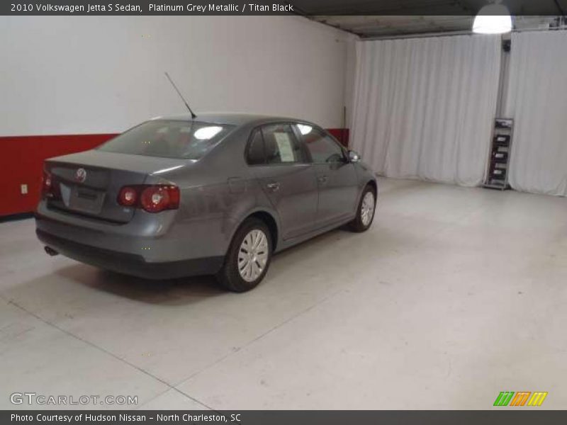 Platinum Grey Metallic / Titan Black 2010 Volkswagen Jetta S Sedan