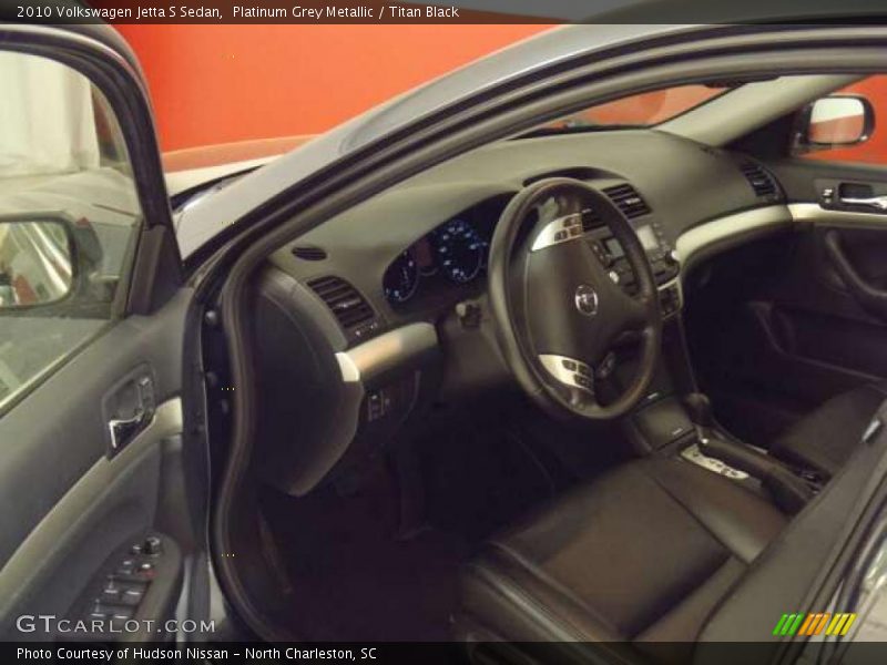 Platinum Grey Metallic / Titan Black 2010 Volkswagen Jetta S Sedan