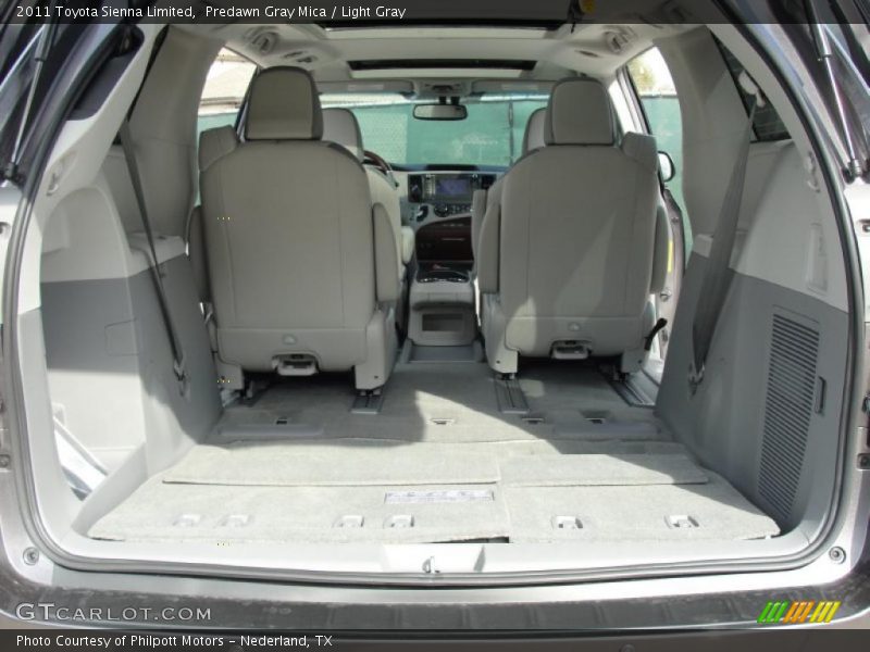 Predawn Gray Mica / Light Gray 2011 Toyota Sienna Limited