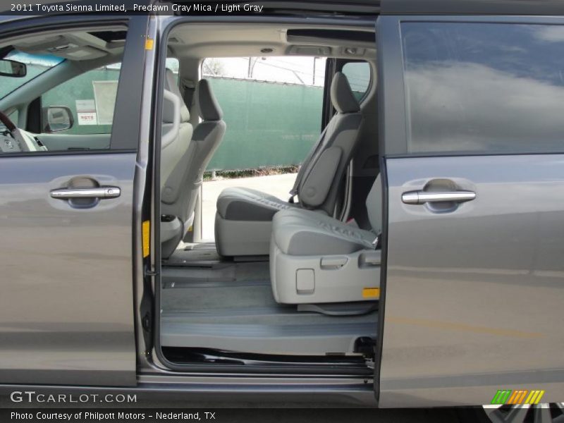 Predawn Gray Mica / Light Gray 2011 Toyota Sienna Limited