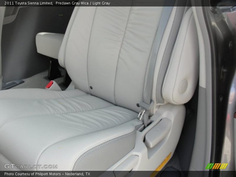 Predawn Gray Mica / Light Gray 2011 Toyota Sienna Limited