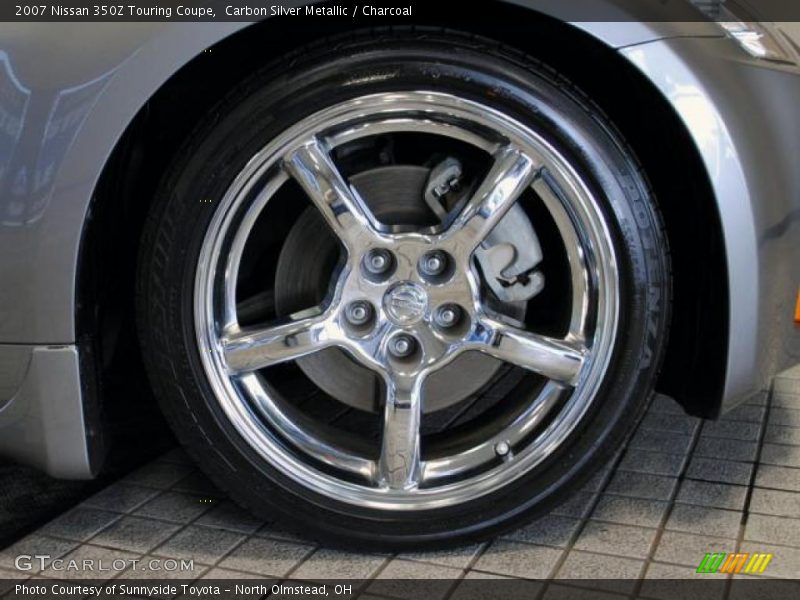 Carbon Silver Metallic / Charcoal 2007 Nissan 350Z Touring Coupe