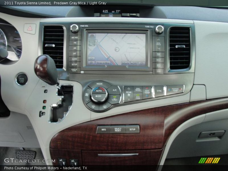 Predawn Gray Mica / Light Gray 2011 Toyota Sienna Limited