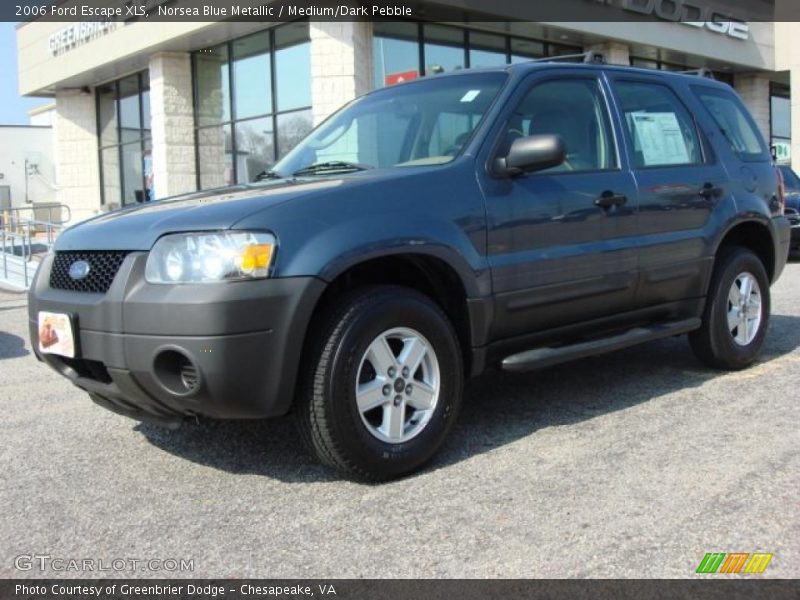 Norsea Blue Metallic / Medium/Dark Pebble 2006 Ford Escape XLS