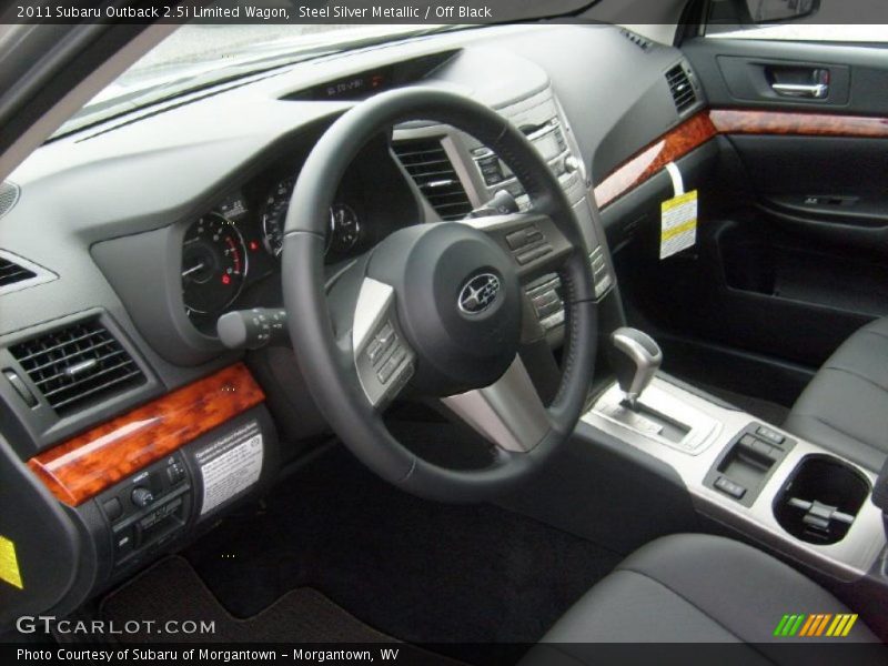  2011 Outback 2.5i Limited Wagon Off Black Interior