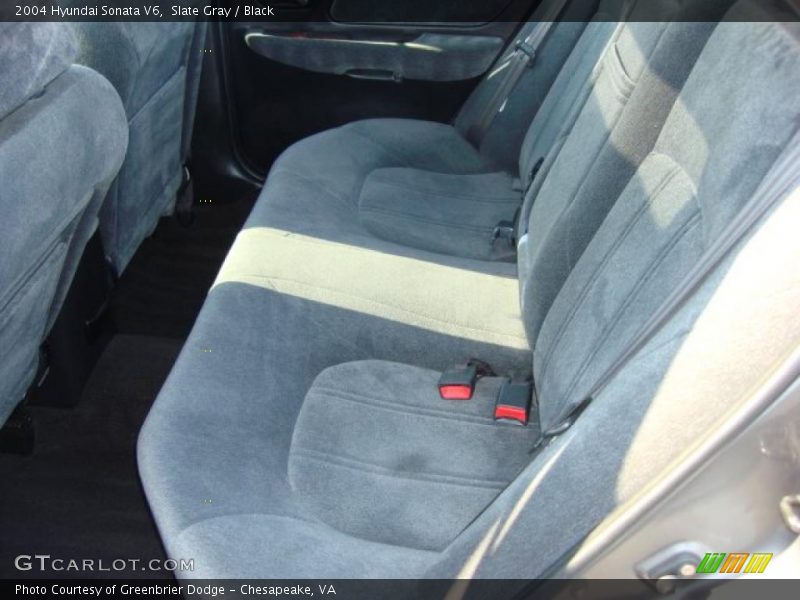 Slate Gray / Black 2004 Hyundai Sonata V6