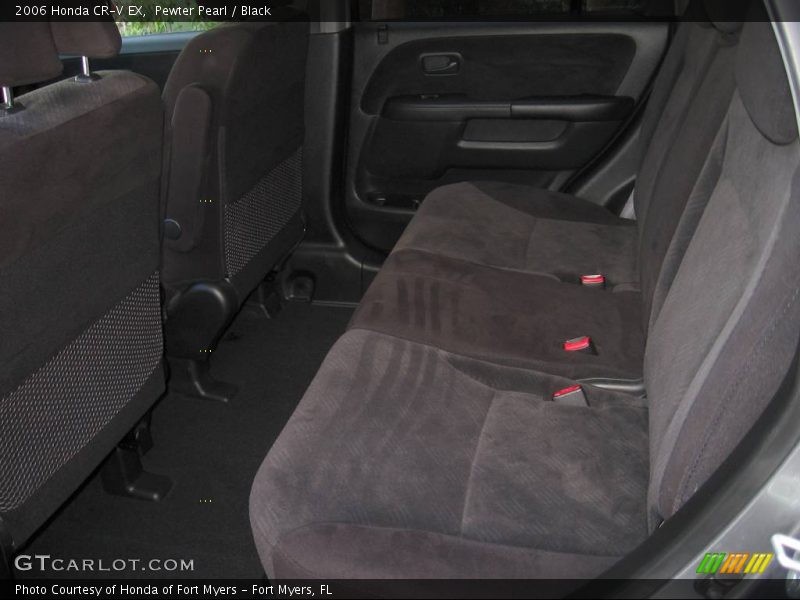 Pewter Pearl / Black 2006 Honda CR-V EX