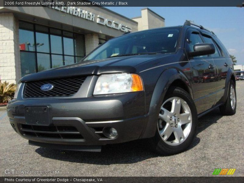 Dark Shadow Grey Metallic / Black 2006 Ford Freestyle Limited AWD