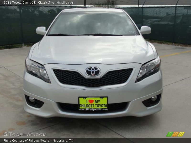 Classic Silver Metallic / Ash 2011 Toyota Camry SE