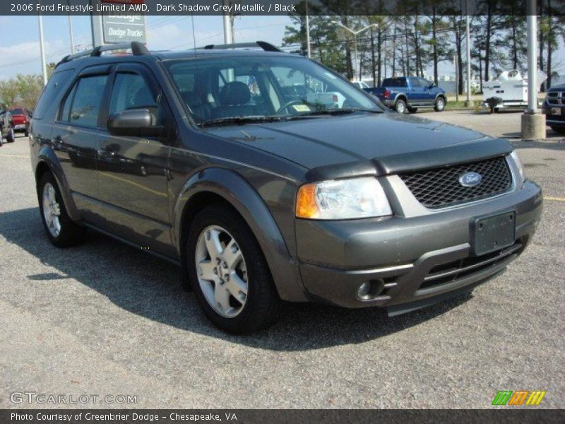 Dark Shadow Grey Metallic / Black 2006 Ford Freestyle Limited AWD