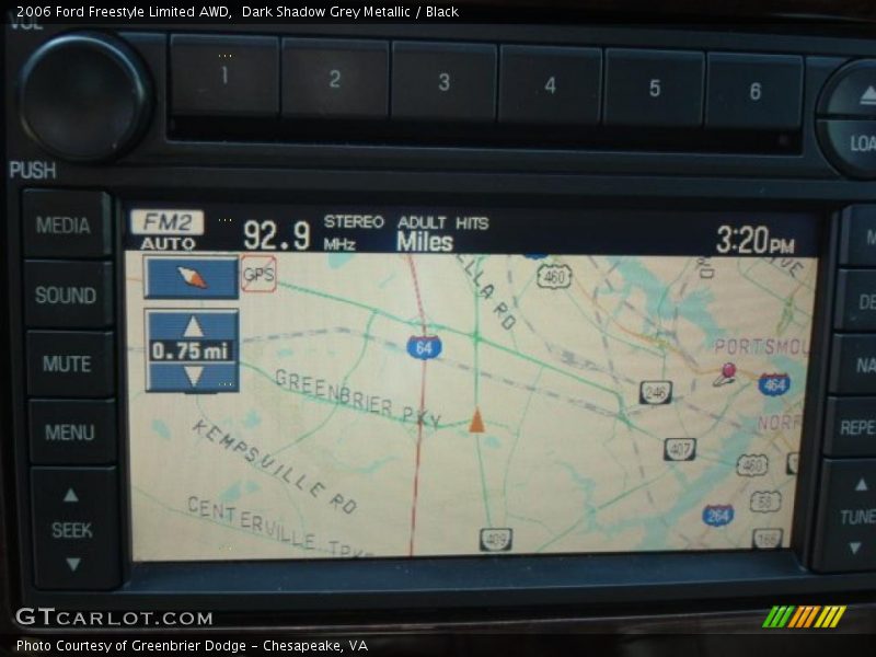 Dark Shadow Grey Metallic / Black 2006 Ford Freestyle Limited AWD