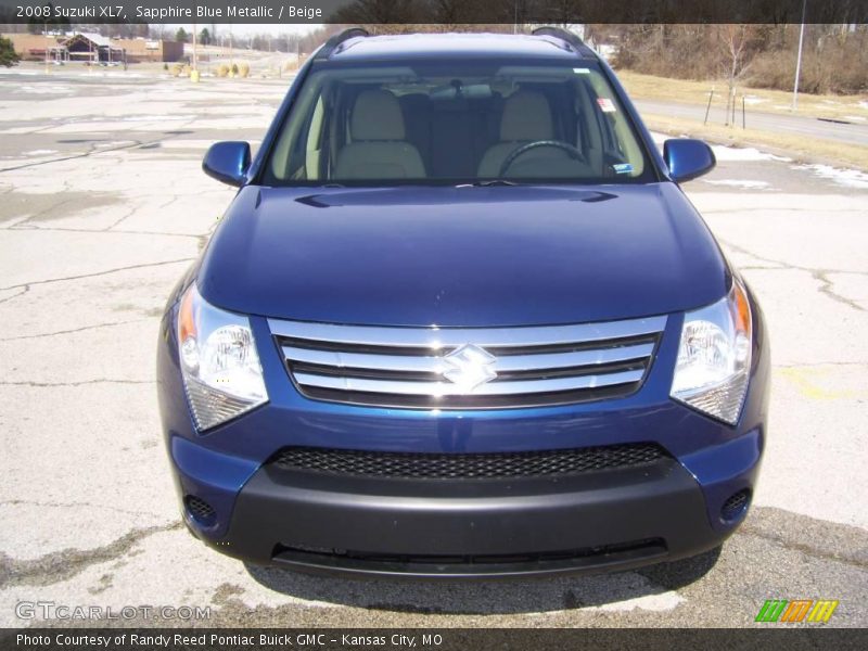 Sapphire Blue Metallic / Beige 2008 Suzuki XL7