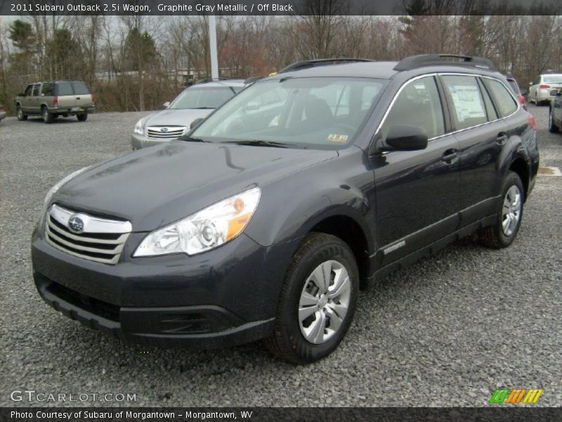 Front 3/4 View of 2011 Outback 2.5i Wagon