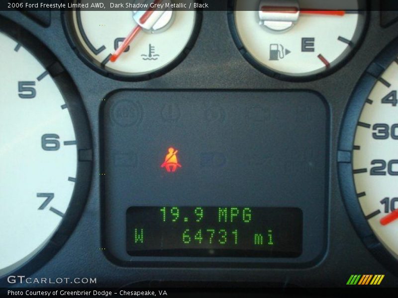 Dark Shadow Grey Metallic / Black 2006 Ford Freestyle Limited AWD