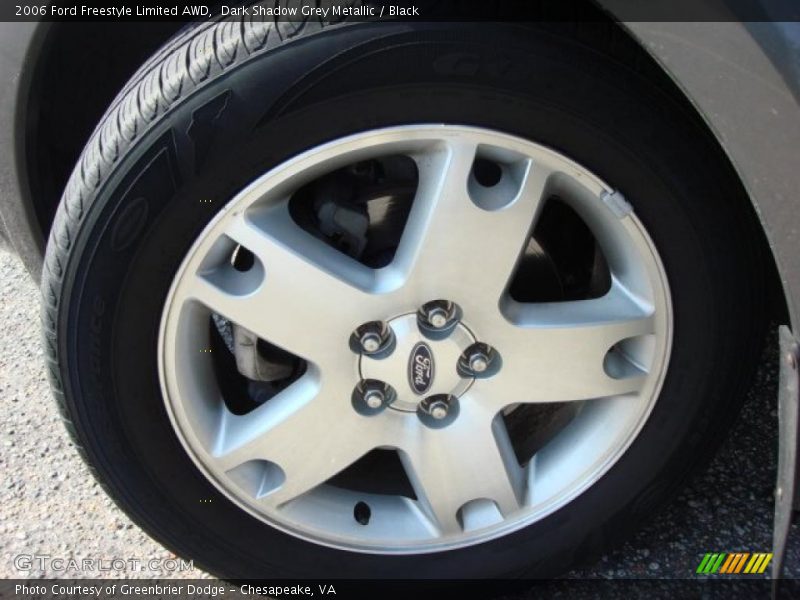 Dark Shadow Grey Metallic / Black 2006 Ford Freestyle Limited AWD