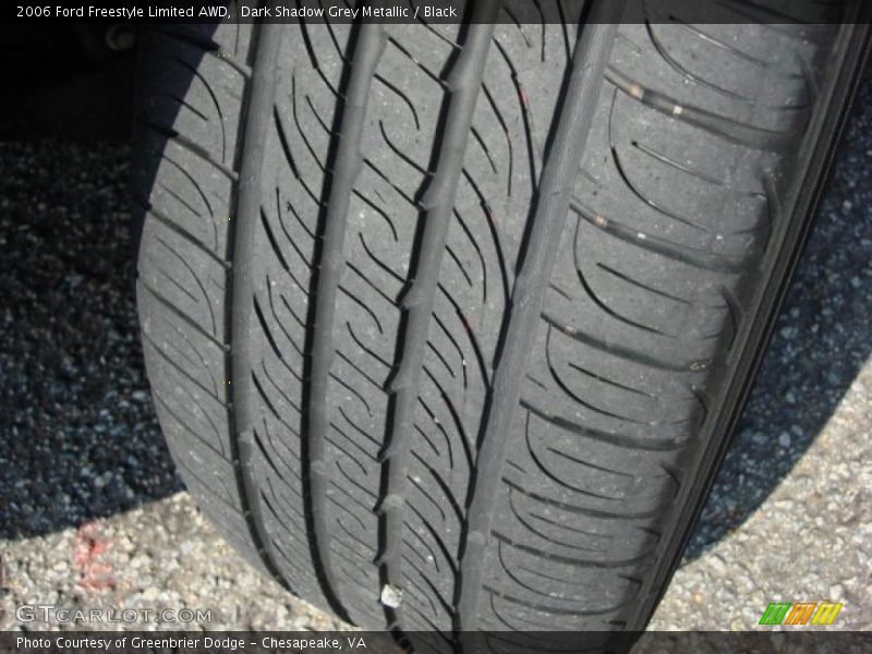 Dark Shadow Grey Metallic / Black 2006 Ford Freestyle Limited AWD