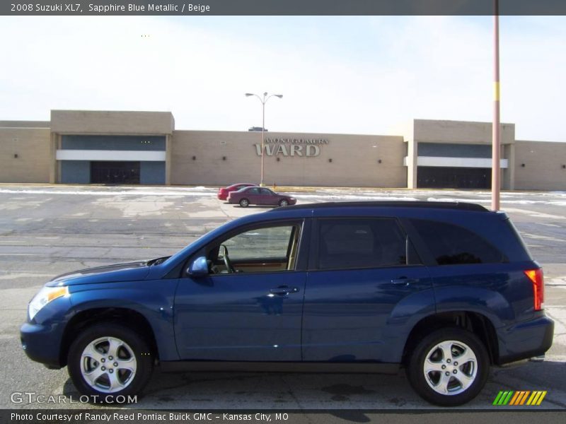 Sapphire Blue Metallic / Beige 2008 Suzuki XL7