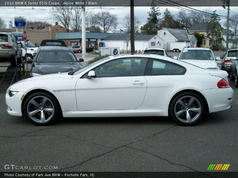  2010 6 Series 650i Coupe Alpine White