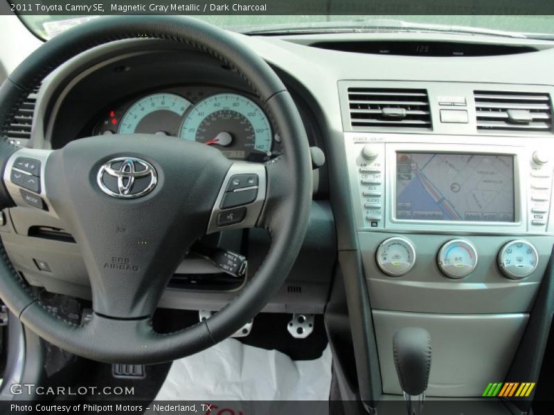 Magnetic Gray Metallic / Dark Charcoal 2011 Toyota Camry SE