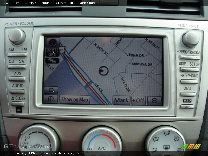 Magnetic Gray Metallic / Dark Charcoal 2011 Toyota Camry SE