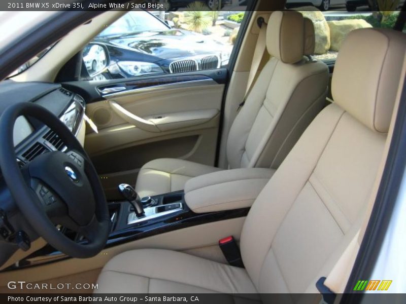 Alpine White / Sand Beige 2011 BMW X5 xDrive 35i