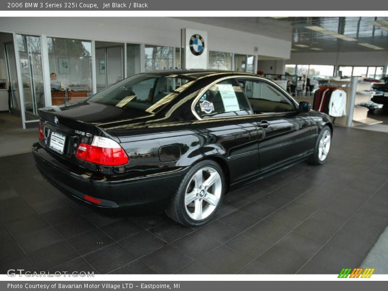 Jet Black / Black 2006 BMW 3 Series 325i Coupe
