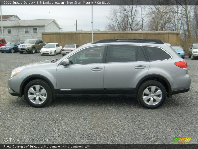  2011 Outback 2.5i Limited Wagon Steel Silver Metallic