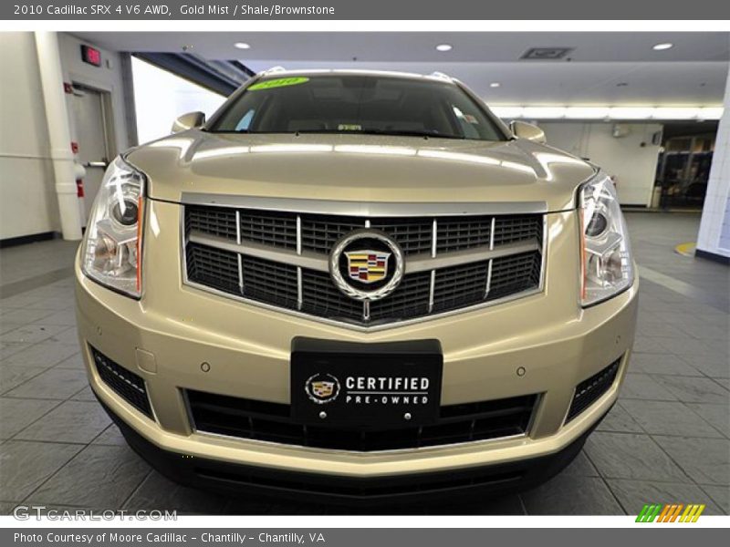 Gold Mist / Shale/Brownstone 2010 Cadillac SRX 4 V6 AWD